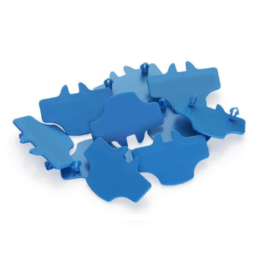 T2 Steckplombe blanko (Blau - Schüttgut)